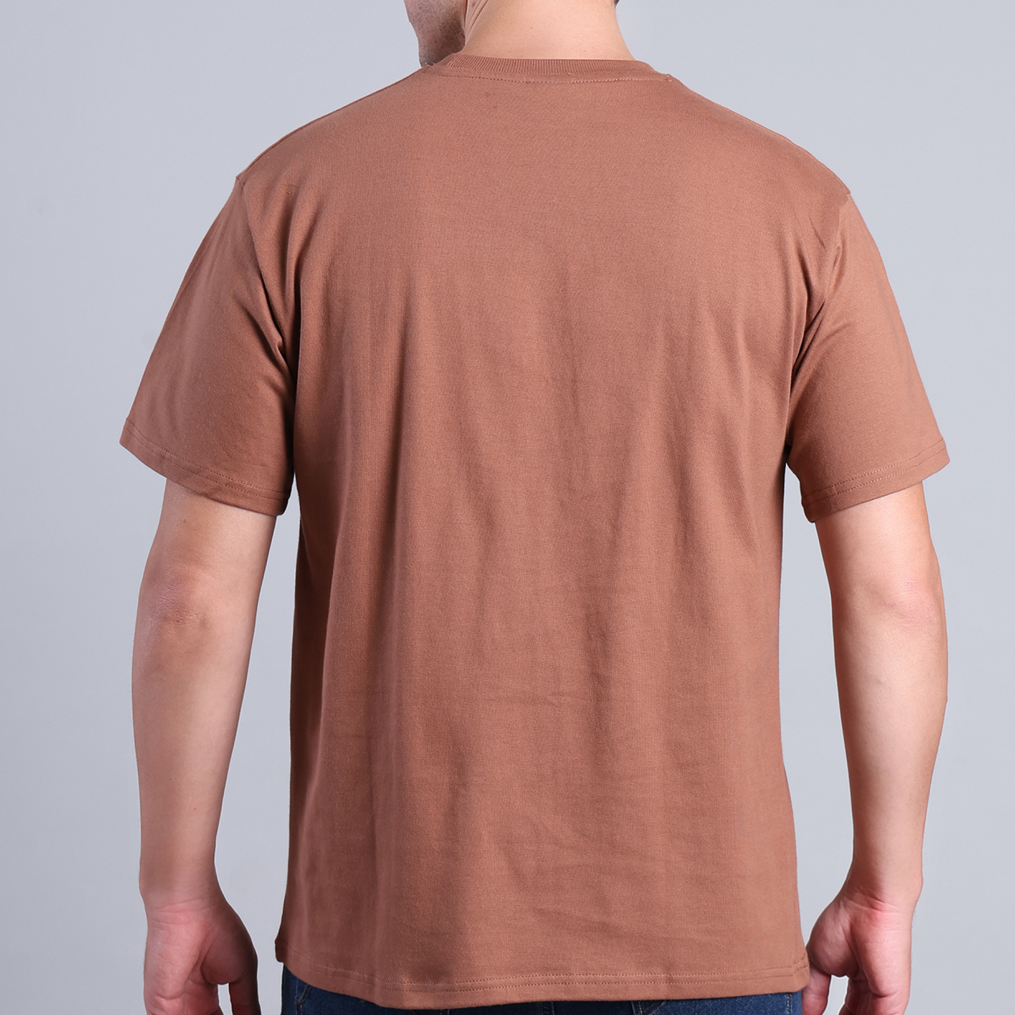 The Heavy Oversized (Round Neck, Boxy-Fit, 100% Cotton T-Shirt)