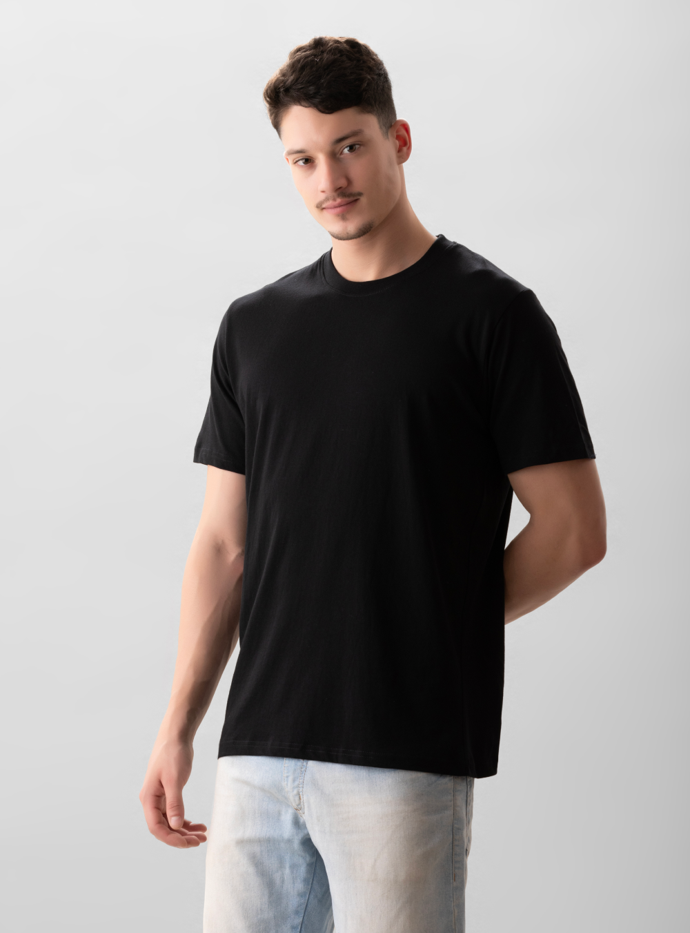 The Summer Crew (Round Neck, Lightweight, 100% Cotton T-Shirt)