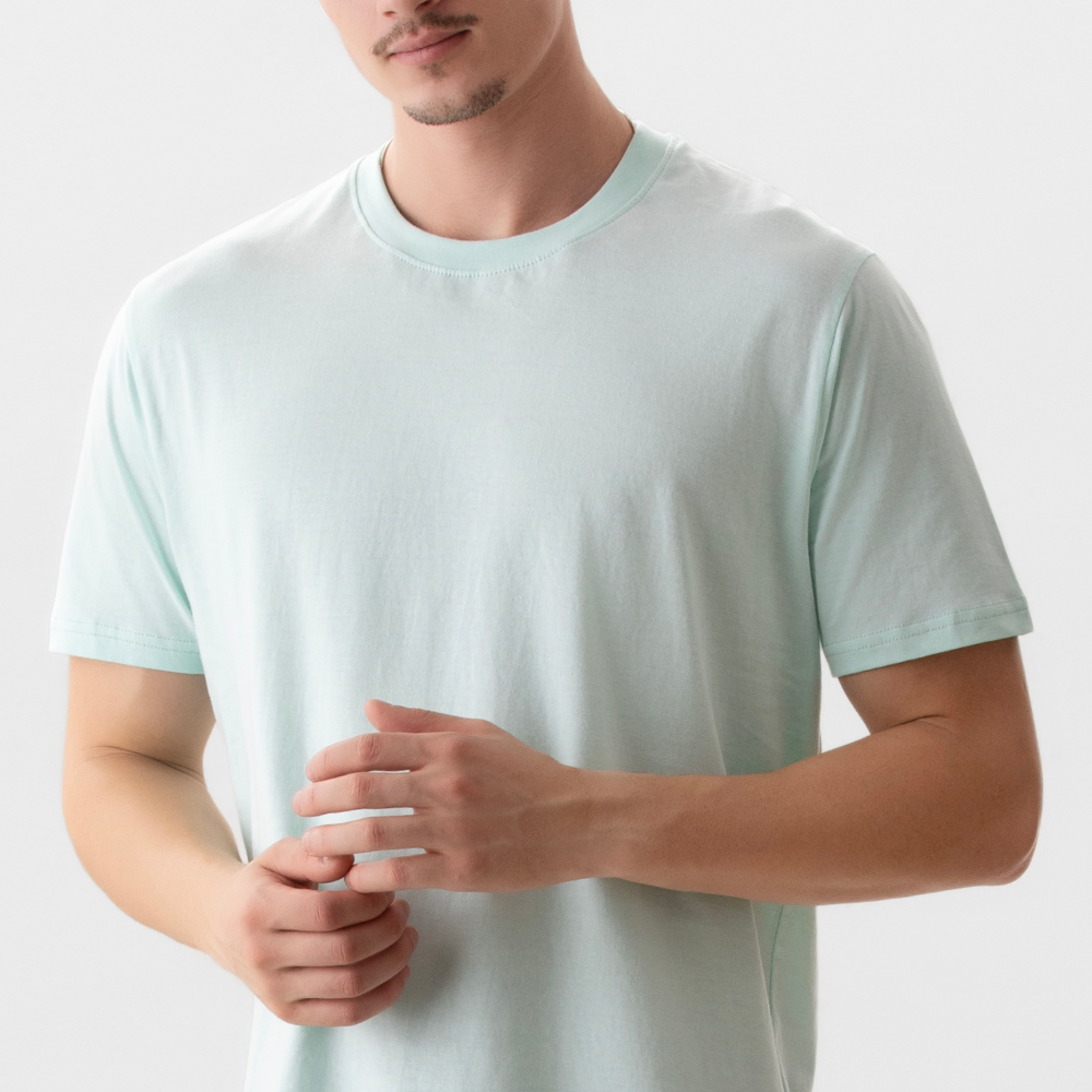 The Summer Crew (Round Neck, Lightweight, 100% Cotton T-Shirt)