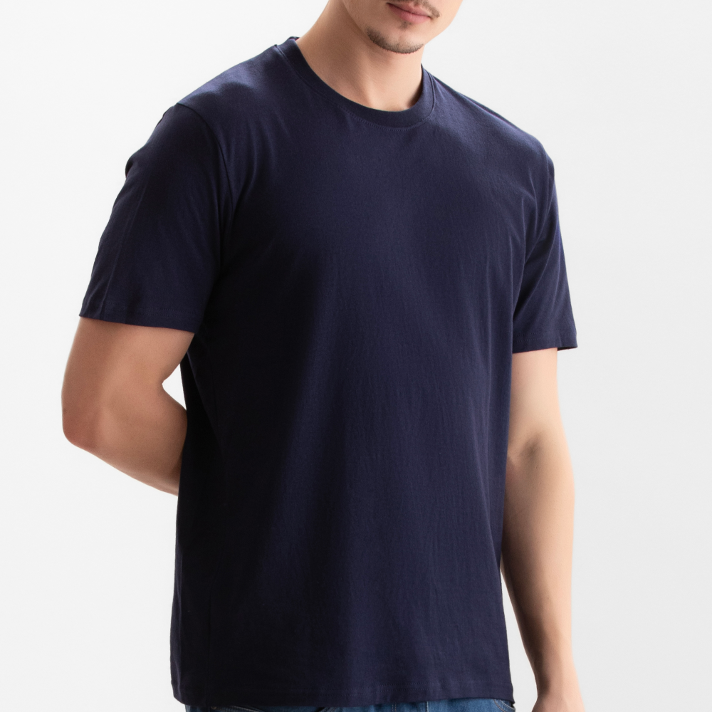 The Summer Crew (Round Neck, Lightweight, 100% Cotton T-Shirt)