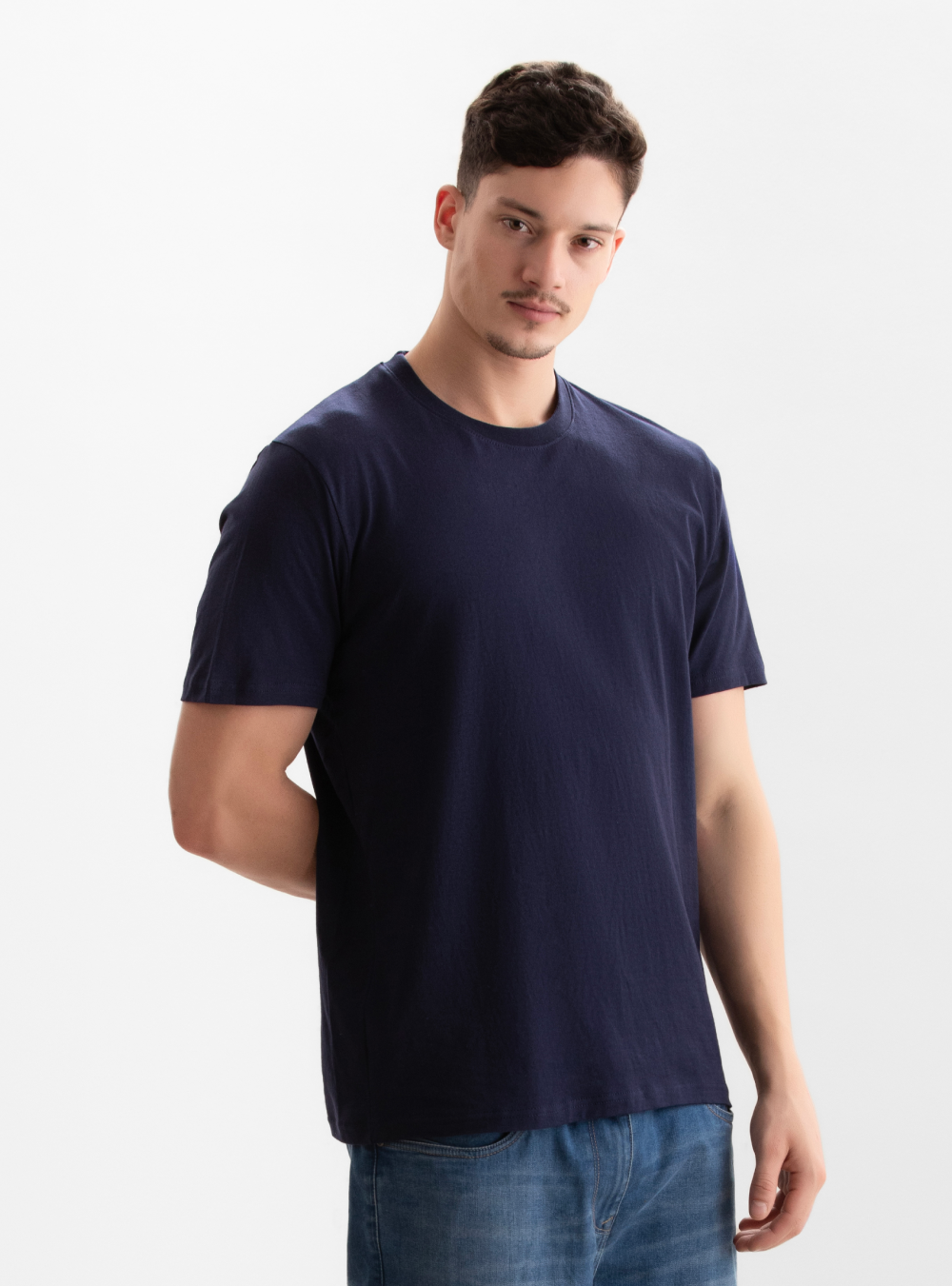 The Summer Crew (Round Neck, Lightweight, 100% Cotton T-Shirt)