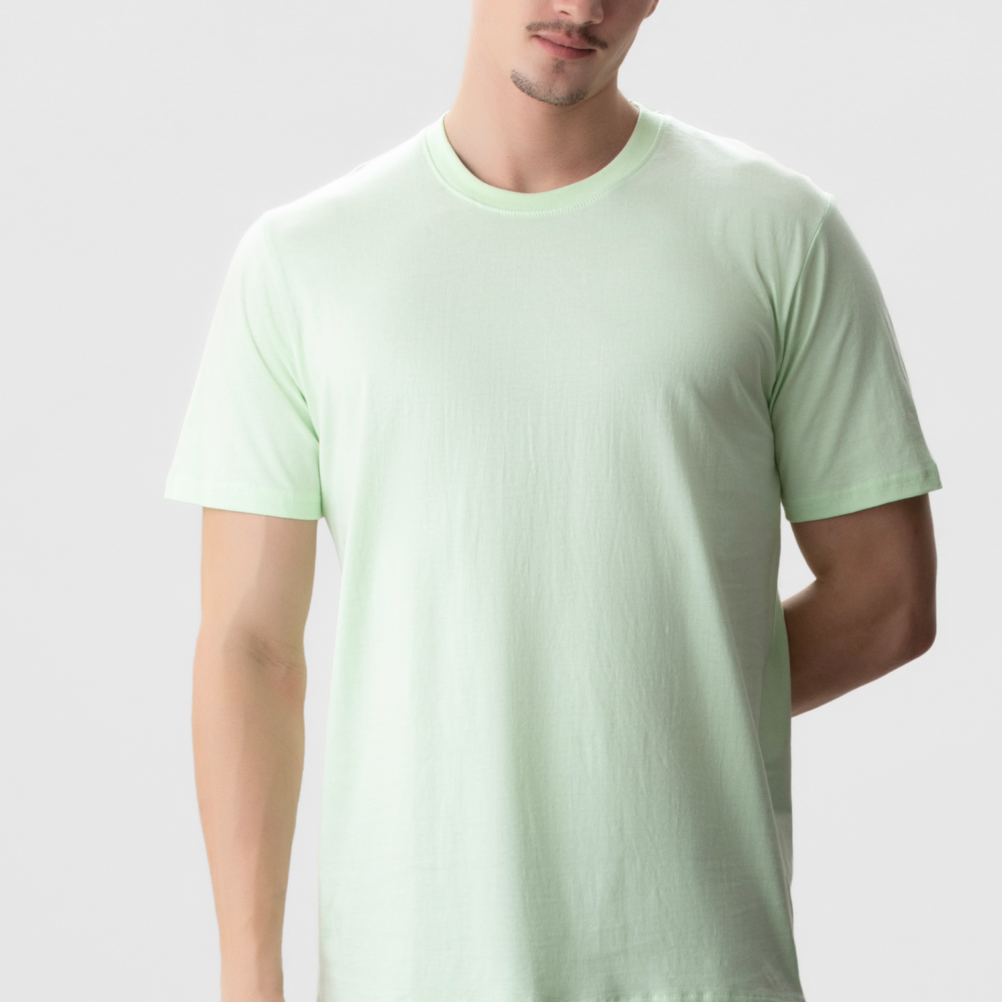 The Summer Crew (Round Neck, Lightweight, 100% Cotton T-Shirt)