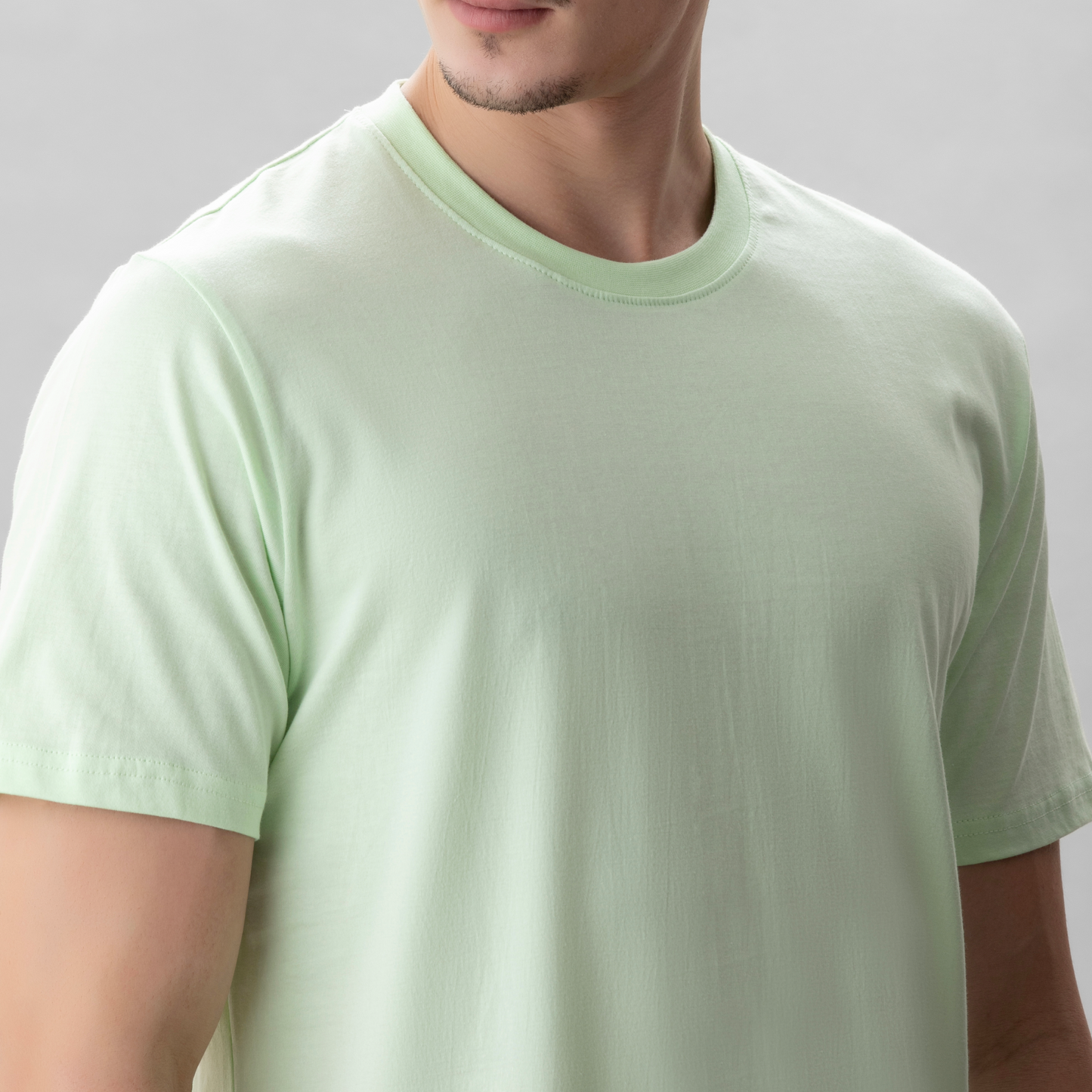 The Summer Crew (Round Neck, Lightweight, 100% Cotton T-Shirt)