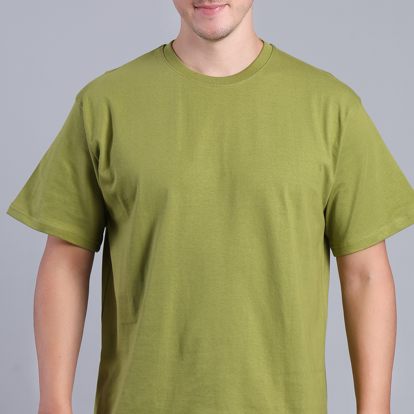 The Heavy Oversized (Round Neck, Boxy-Fit, 100% Cotton T-Shirt)