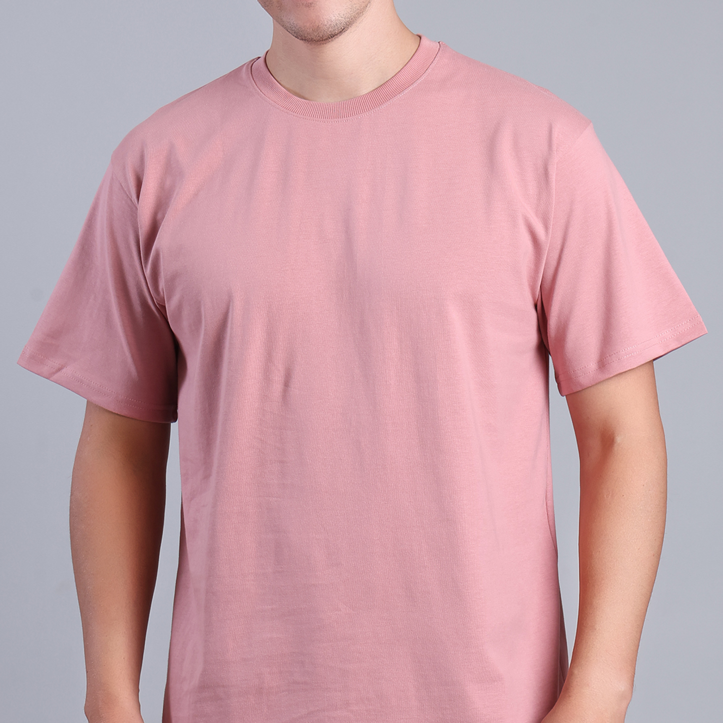 The Heavy Oversized (Round Neck, Boxy-Fit, 100% Cotton T-Shirt)