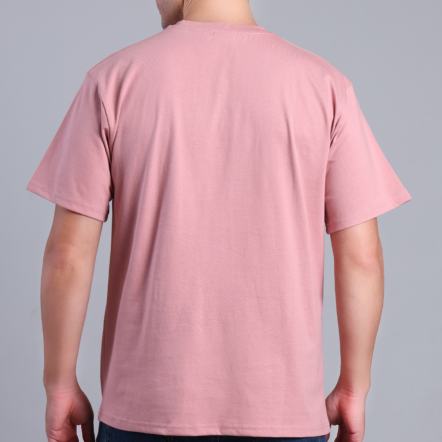 The Heavy Oversized (Round Neck, Boxy-Fit, 100% Cotton T-Shirt)