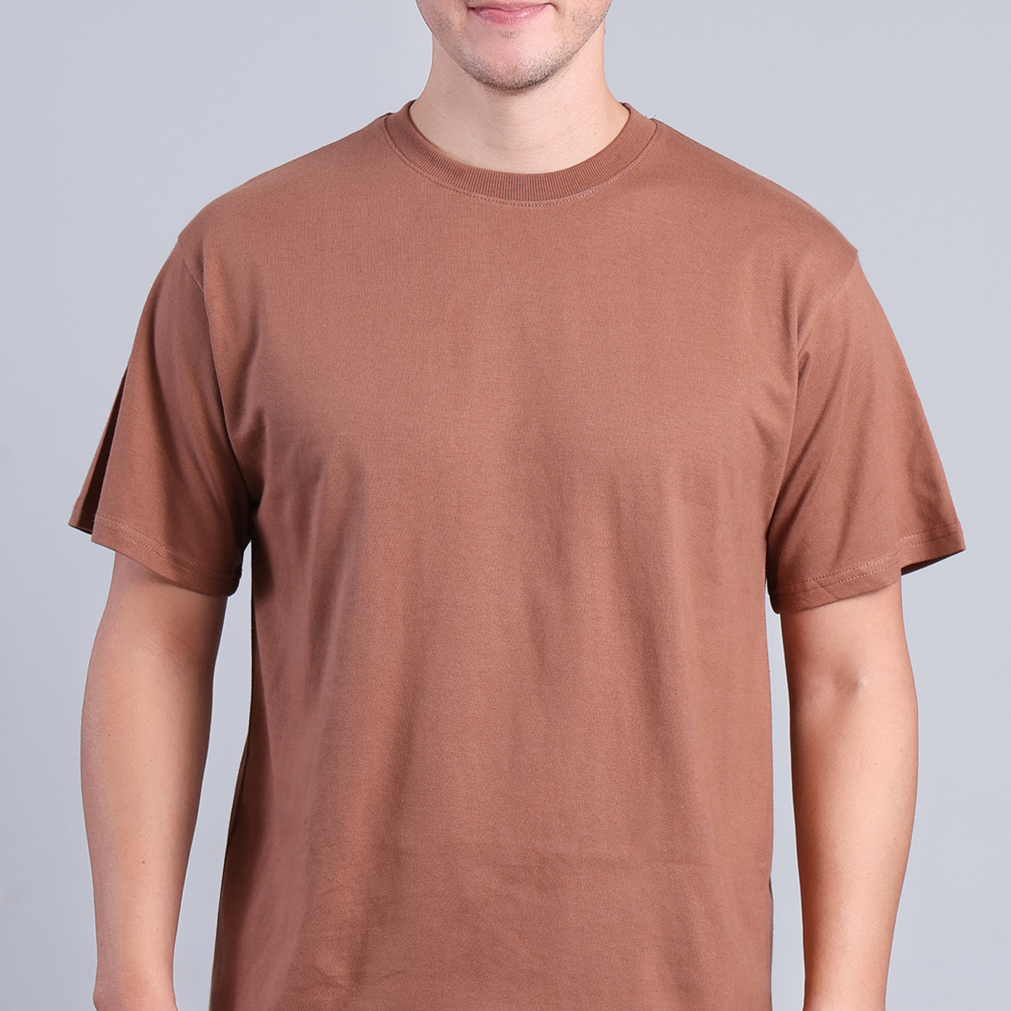 The Heavy Oversized (Round Neck, Boxy-Fit, 100% Cotton T-Shirt)