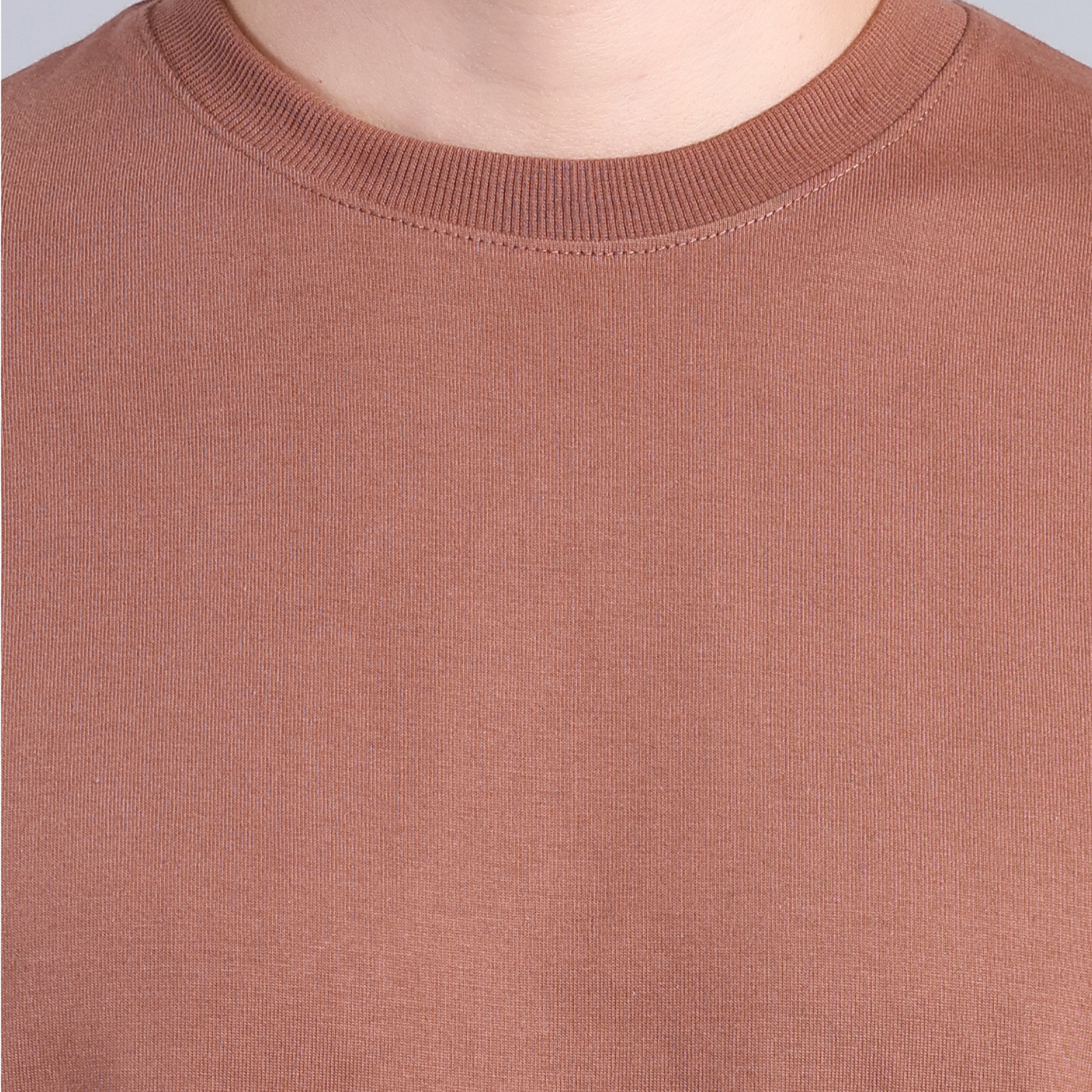 The Heavy Oversized (Round Neck, Boxy-Fit, 100% Cotton T-Shirt)